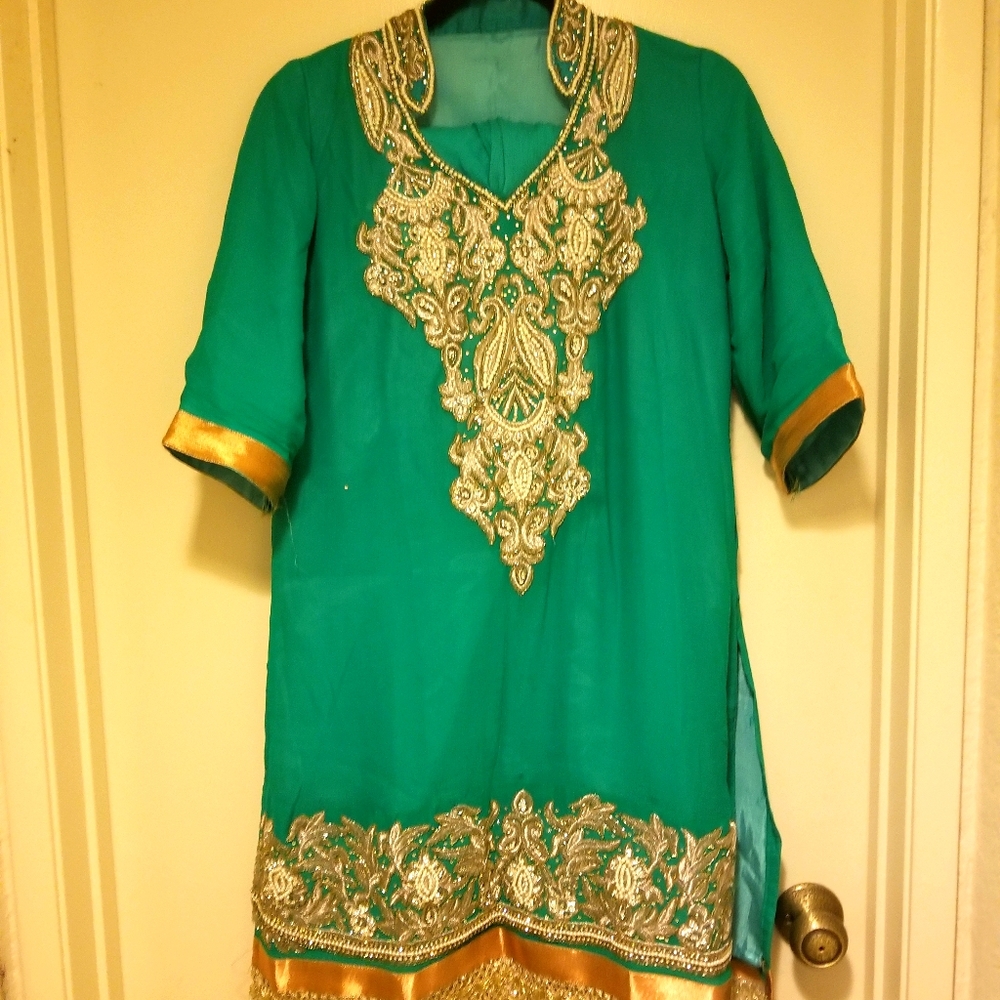 Pakistani sharara dress